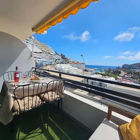 With Sea View Close To The 아파트 Mogán